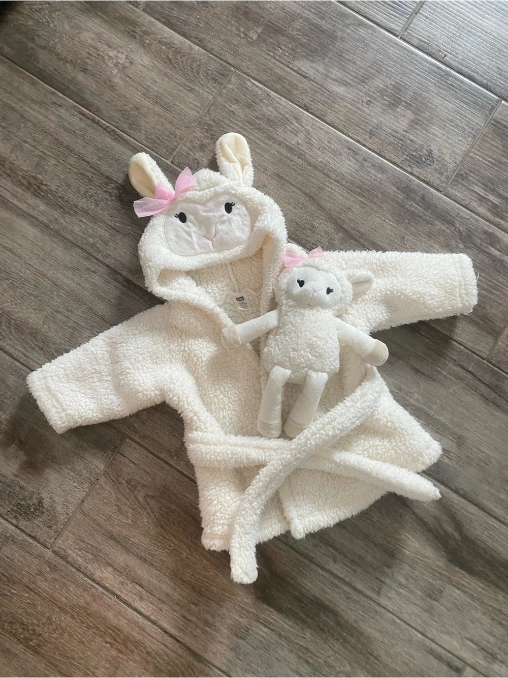 Hudson Baby cozy cream